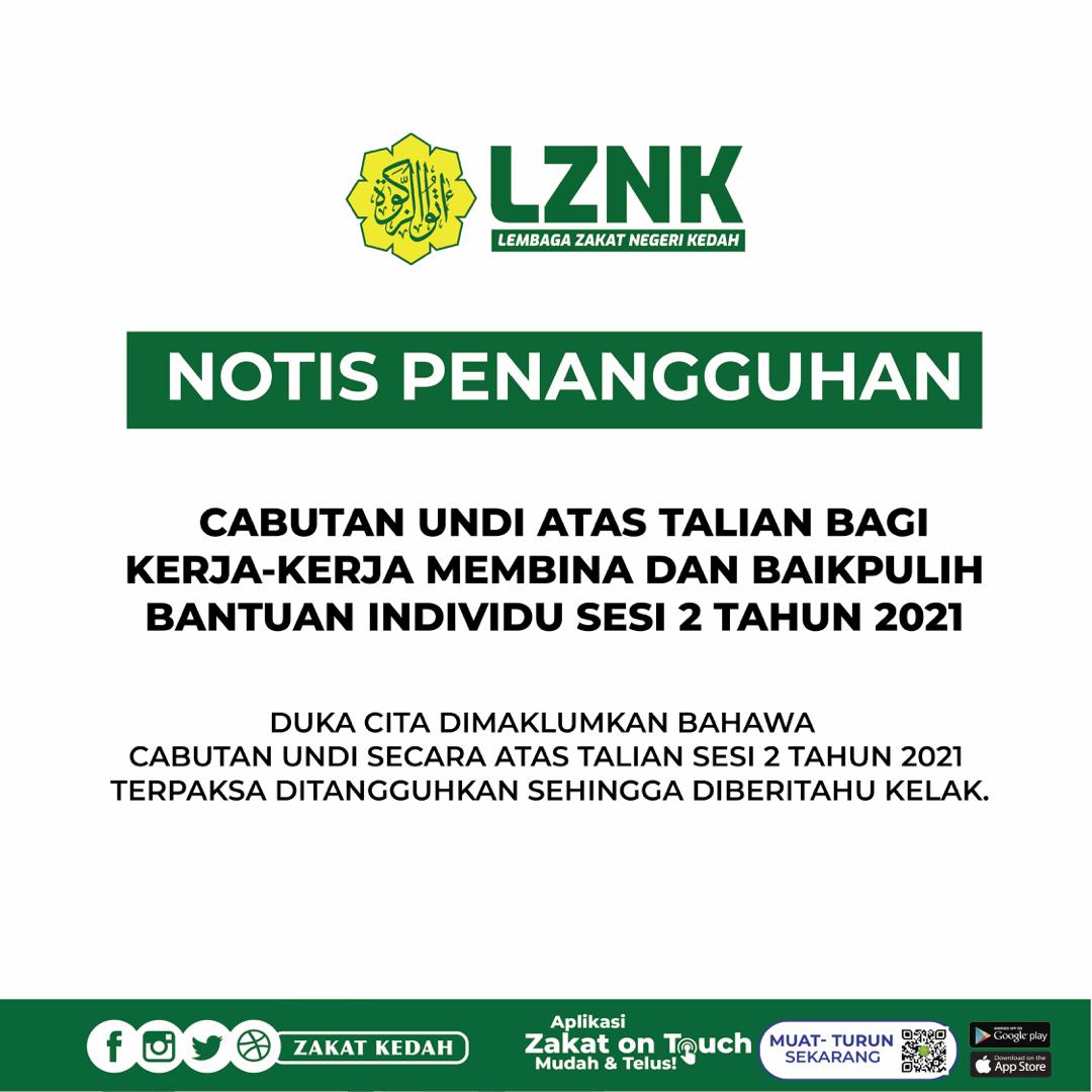 Lembaga Zakat Negeri Kedah Darul Aman  Berzakat Membawa Berkat